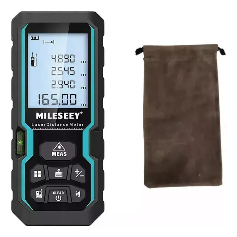 Trena Laser Mileseey S6 60m Cálculo Área E Volume