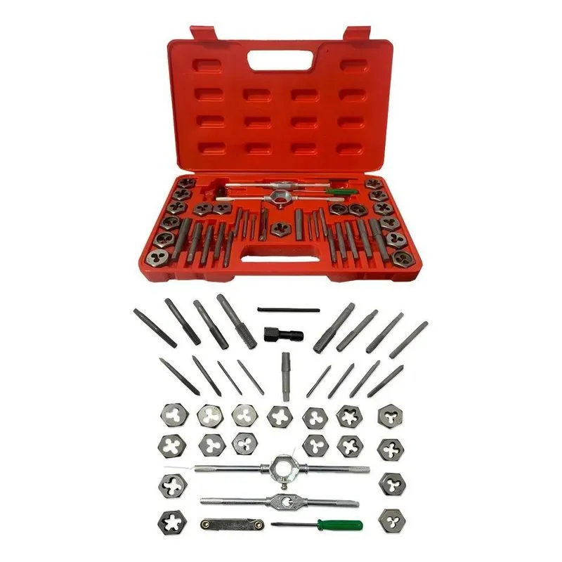 Jogo Macho E Tarracha Maleta 40 Peças Lee Tools