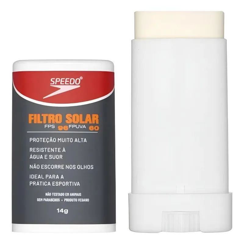 Protetor Solar Incolor FPS 96 Speedo - Pink Cheeks 14g