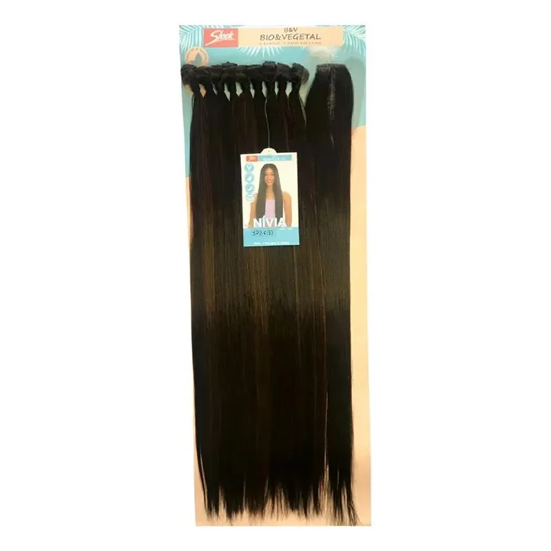 Cabelo Orgânico Nívia Sleek Lis - Morena Iluminada Sp2/4/30