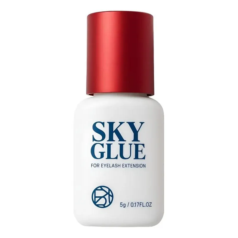 Cola Sky S+ Tampa Vermelha Alongamento De Cílios Fio Volume
