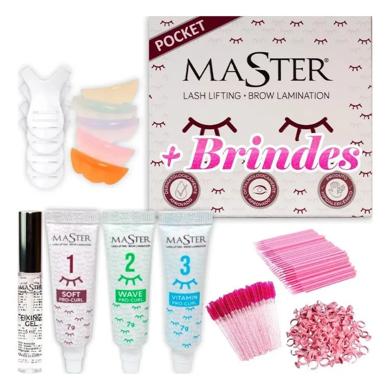 Kit Permanente Master Lash Lifting De Cílios Anvisa