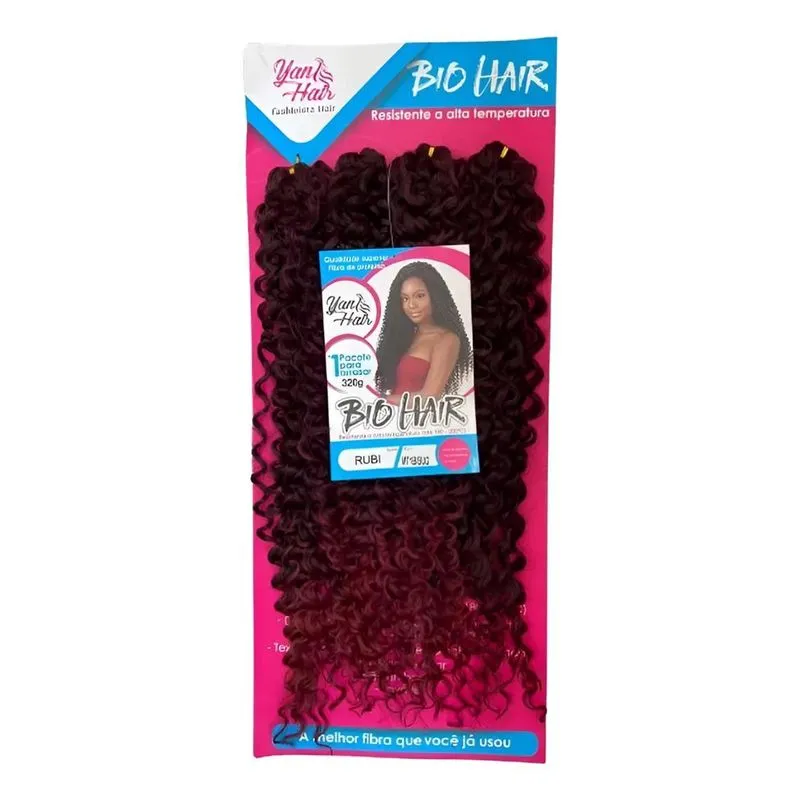 Cabelo Orgânico Ruby 320g: - Mt1b/bug - Californiana Marsala