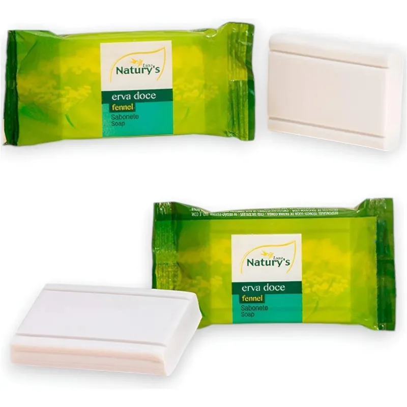 Kit 500 Mini Sabonete 13g Erva Doce Hotel Motel Pousada