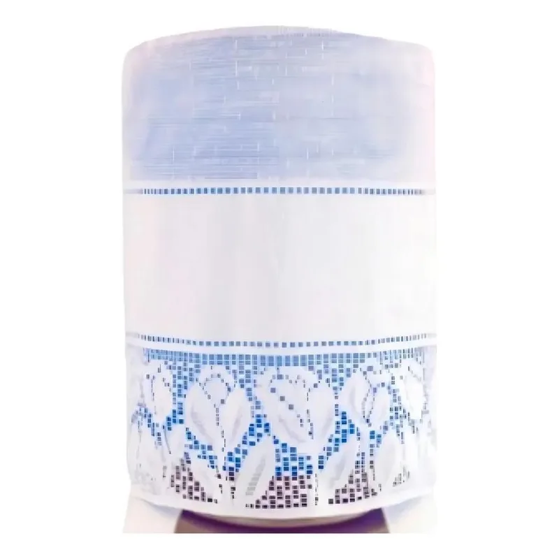 3x Capa Para Galão De Agua Em Renda Tulipa Branca 20 Litros