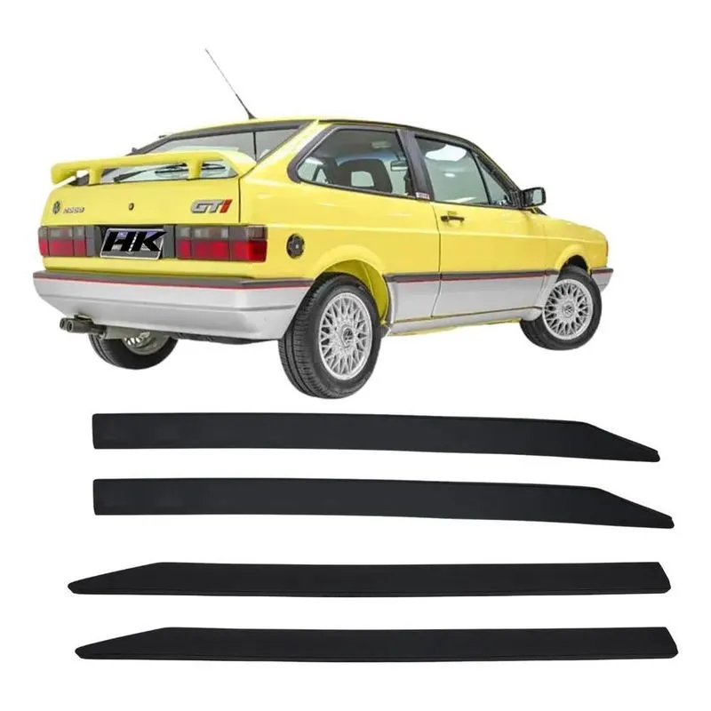 10x Arremate Parachoque Gol Quadrado Kit 4 Peças