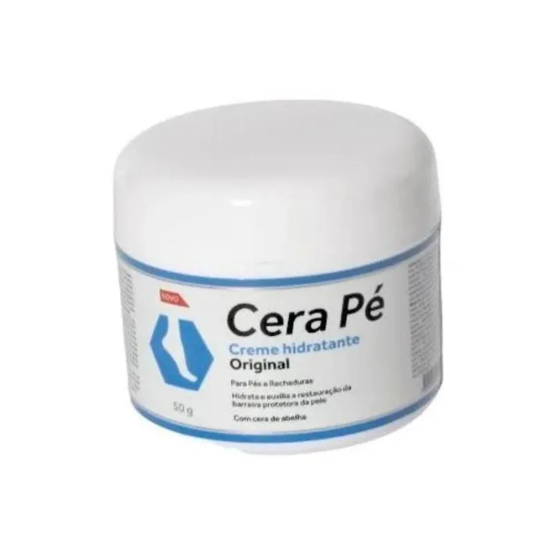 Cera Pé Creme Hidratante Restaurador Pés E Rachaduras 50g