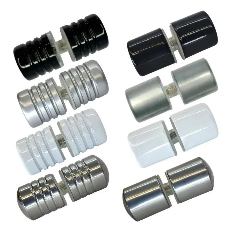 5x Puxador Box De Banheiro Aluminio Porta Vidro Blindex 1629