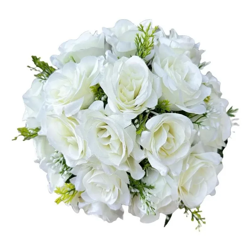 3x Buquê De Noiva Artificial Casamento Cores Variadas