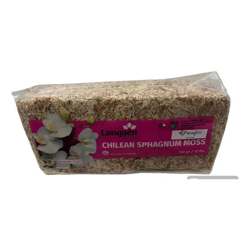 10x Musgo Esfagno Chileno 150 Gr Equivale A 12 Litros Hidra