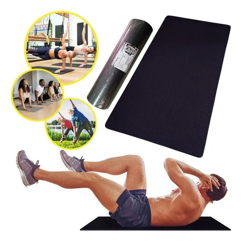 5x Colchonete Eva Tapete Yoga Academia Fitness Exercícios 10