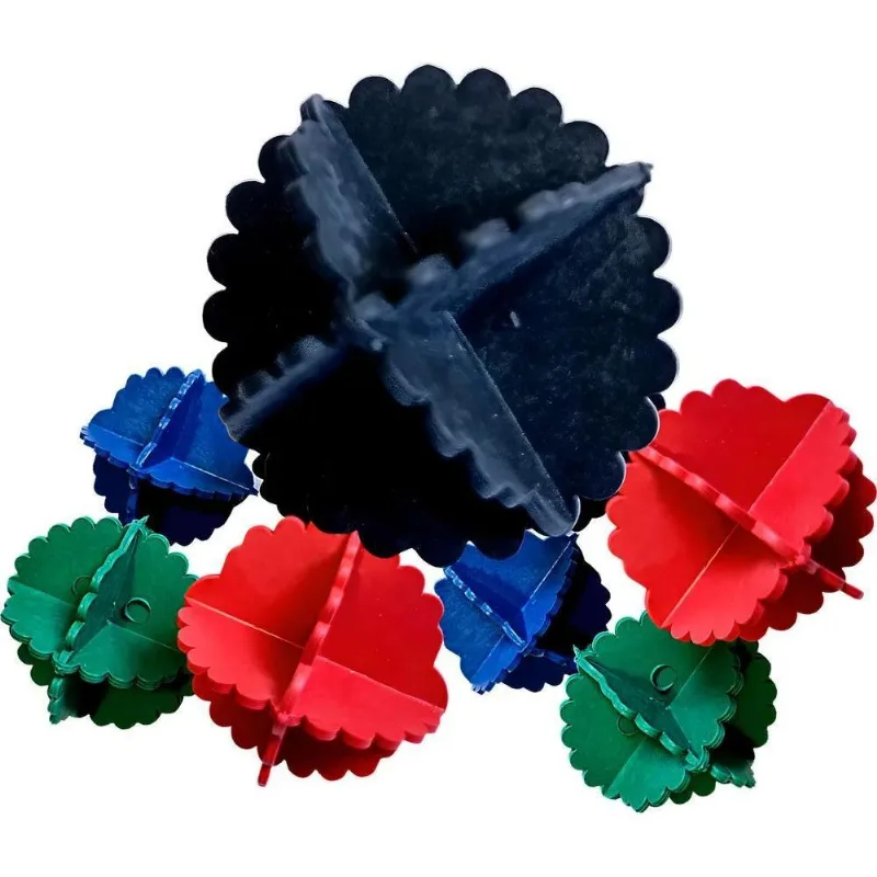 3x Bolinha Mágica Esferas Bate Roupa Máquina Lavar Roupas 12