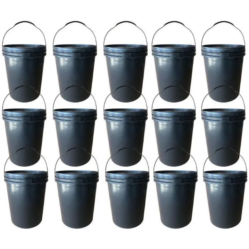Balde 16L Para Jardinagem - 15 Pçs