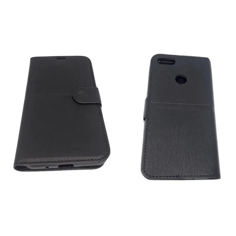 Capa Case Carteira Antiqueda Celular Moto E6 Play Preto