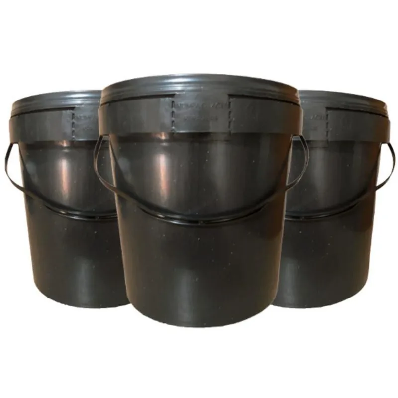 Balde 3l Reciclado Para Industria Quimica - 03 Pçs