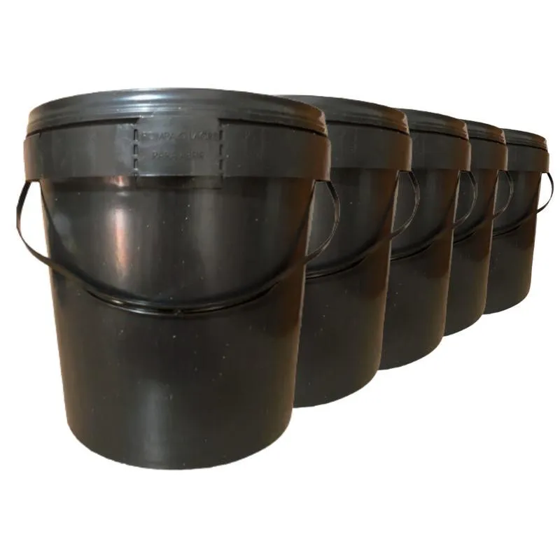 Balde Para Ração Para Peixe - 05 Pçs