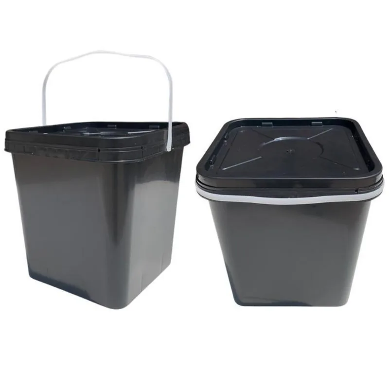 Balde Quadrado 16l Para Composteira Caseira