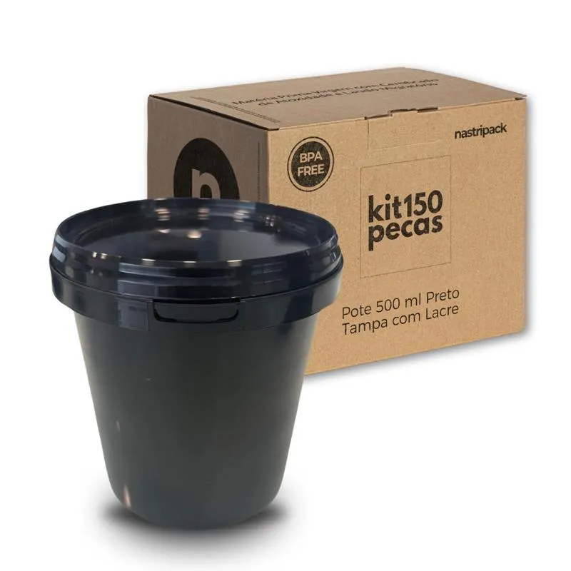 Pote Lacrado Pequeno Para Alimentos - 150 Pçs