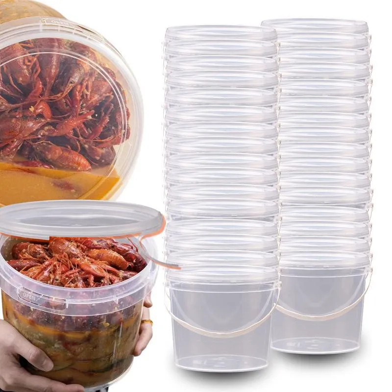 Balde 1.8l Com Tampa Removível 20 Pçs