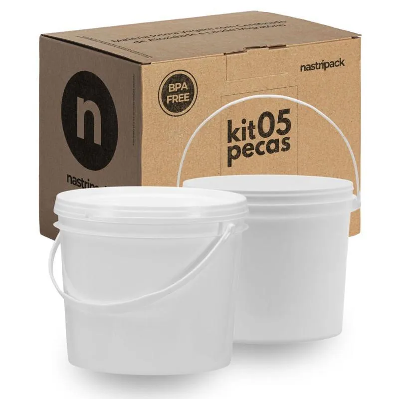 Baldes Para Guardar Alimentos Na Geladeira 5 Pçs