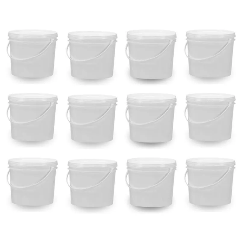 Balde Para Café 1.8 Litros Branco 12 Pçs