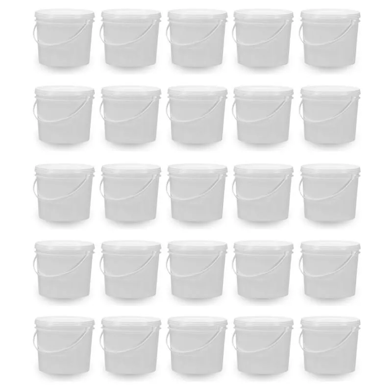 Balde 1.8l Para Armazenar Frutos Secos 25 Pçs