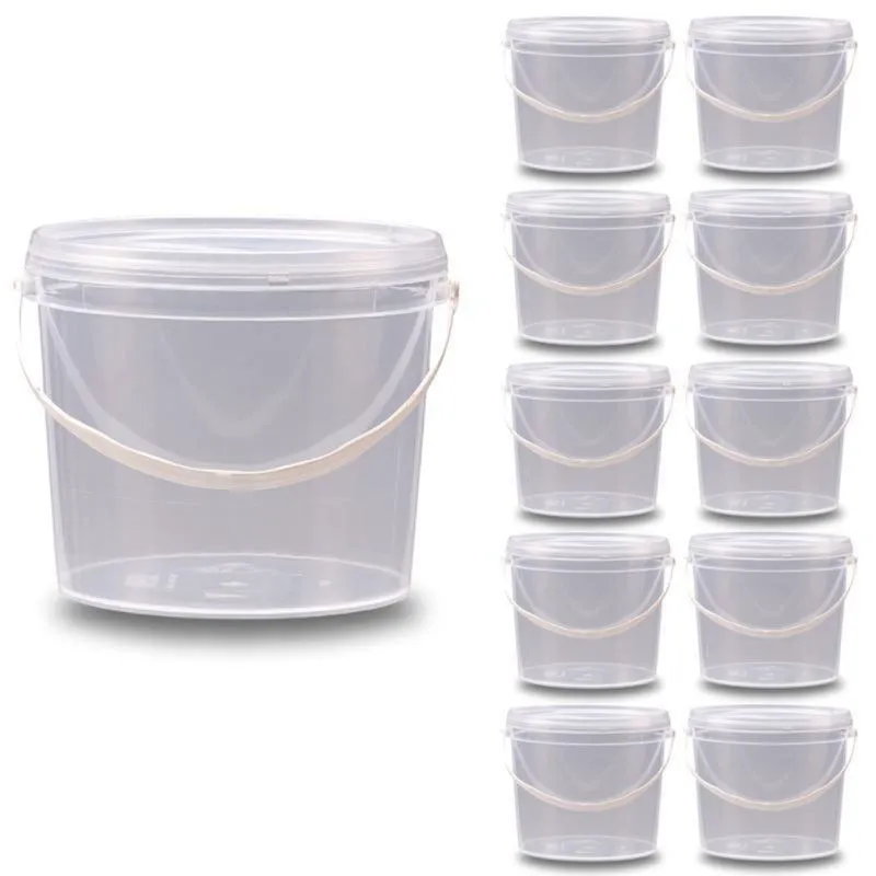 Pote Plástico Com Fechamento Seguro - Kit 10 Pçs