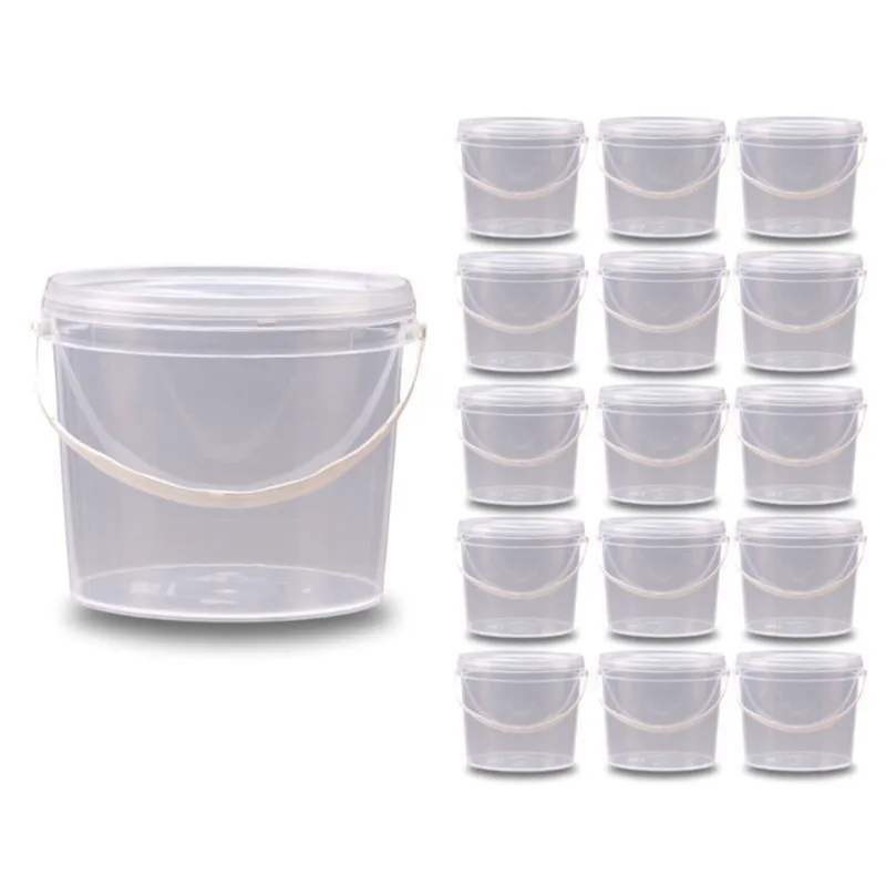 Balde 2.2 Litros Para Pintura Profissional - Kit 15 Pçs