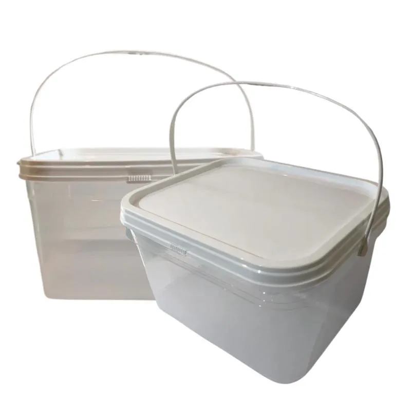 Balde Para Argamassa De 2.4l Transparente Lacre