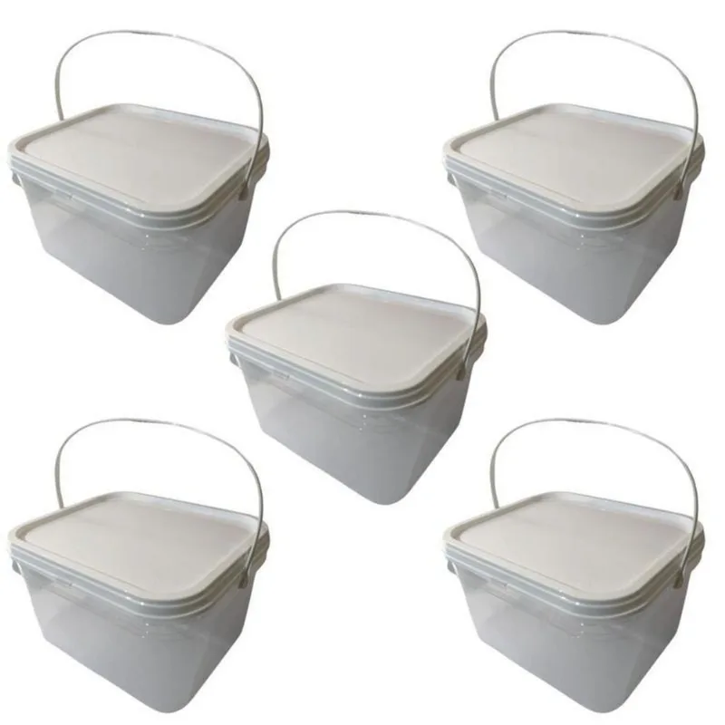 Balde Para Bares 2.4l Transparente-kit 5 Pçs