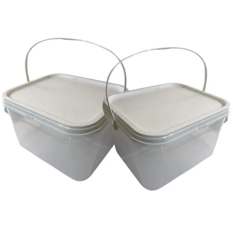 Balde Para Bezerros Transparente 2.4l-kit 7 Pçs