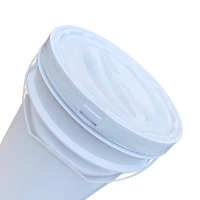 Balde 20l Tampa Rosqueavel Para Requeijão - Kit 12 Pçs