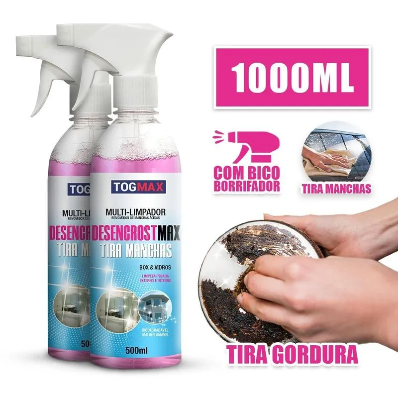 Desencrost 500ml Poderoso Desengordurante