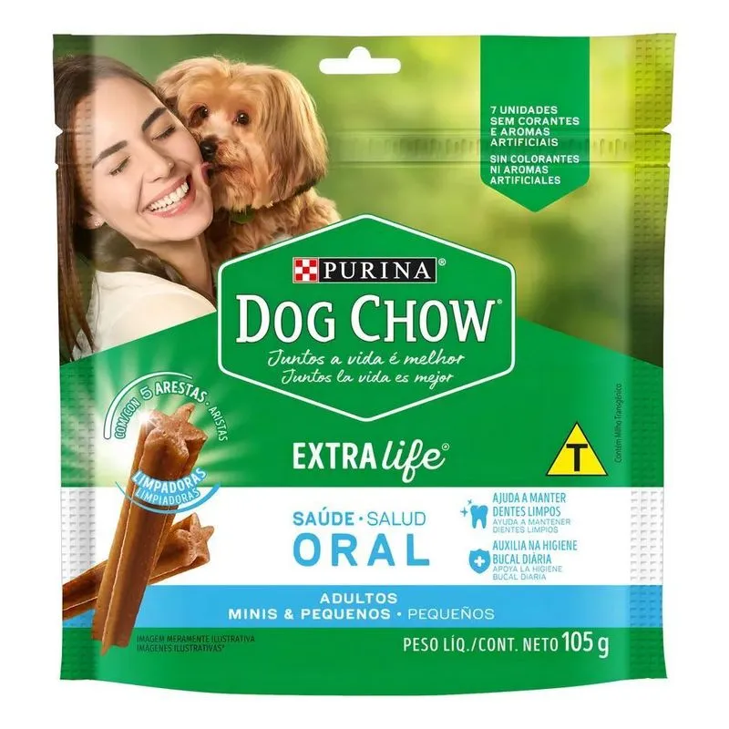 2x Petisco Para Cães Adultos Raças Minis E Pequenas Purina D