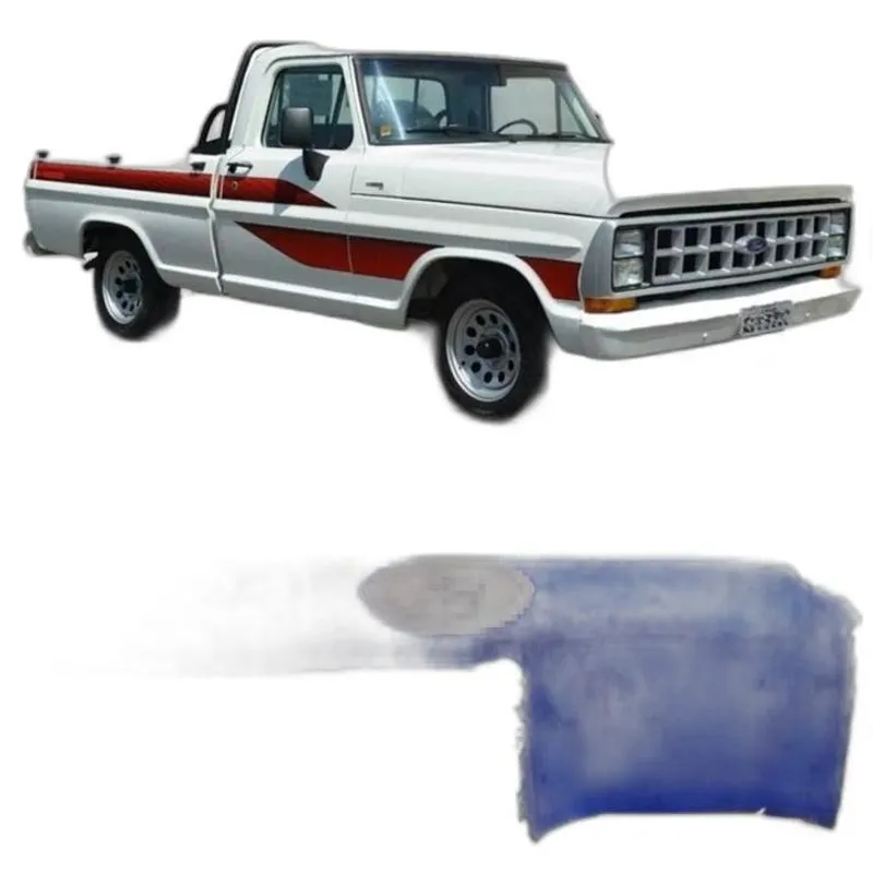Capa De Painel Chinil Com Logo Para Ford F1000 Azul