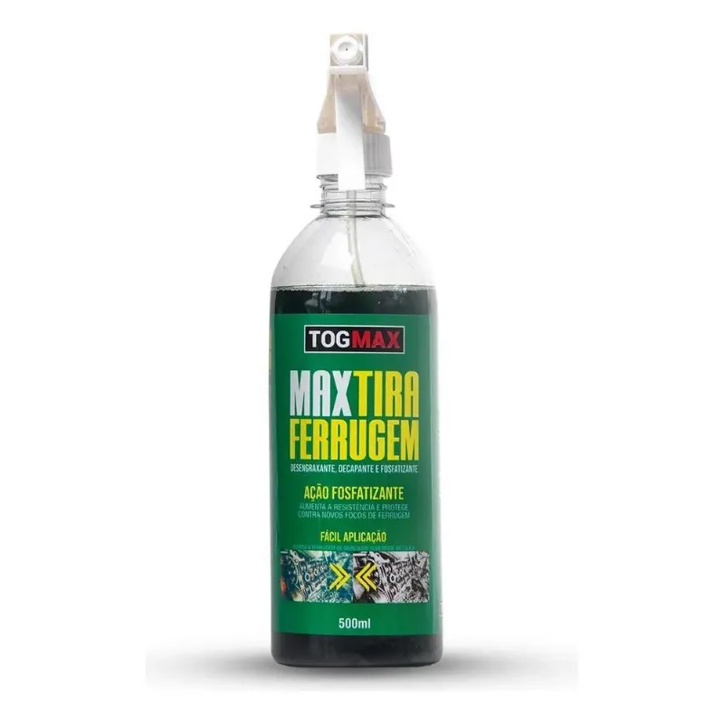 Tira Ferrugem 500ml Removedor De Ferrugem De Ferro Metais