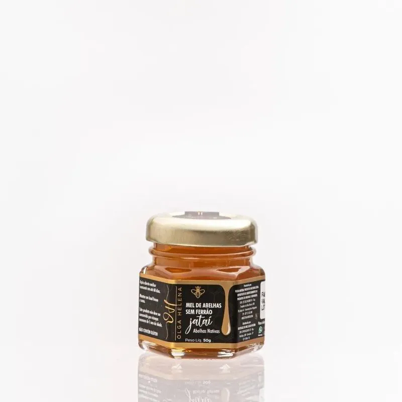 5x Mel De Abelhas Sem Ferrão Jataí - 50g