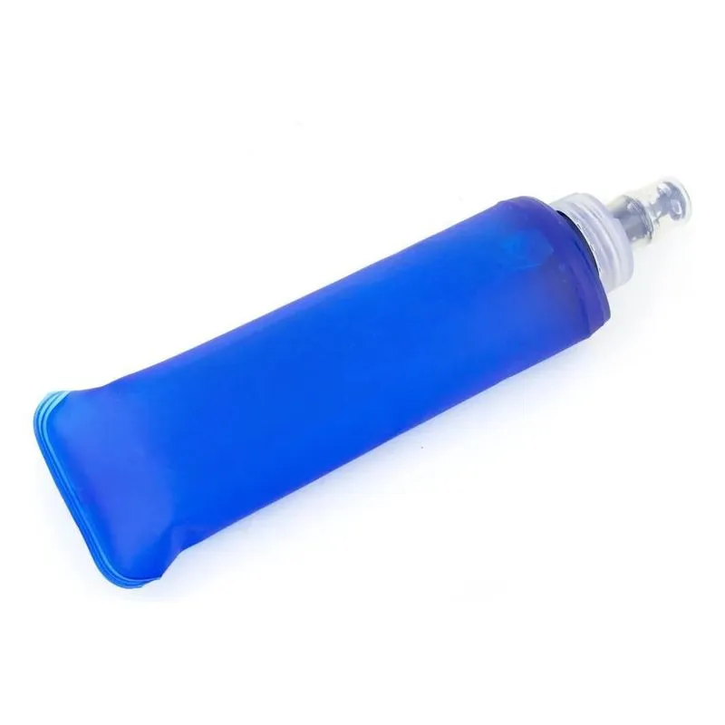3x Garrafa De Água Mole Dobrável Corrida Silicone Squeeze