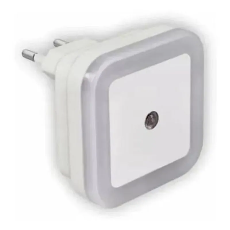 10x Mini Abajur Led Sensor De Luz Noturna Tomada Bivolt