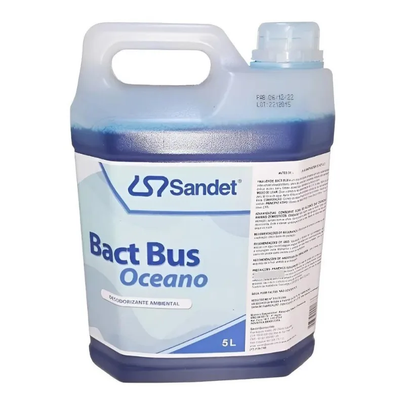 Bact Bus Solvente Para Banheiro Químico Ecocamp Trailer 5 Lt