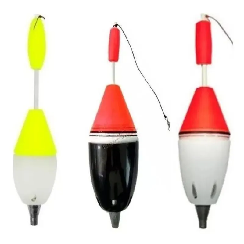 Kit Boia Pesca - 03 Boias Cevadeiras