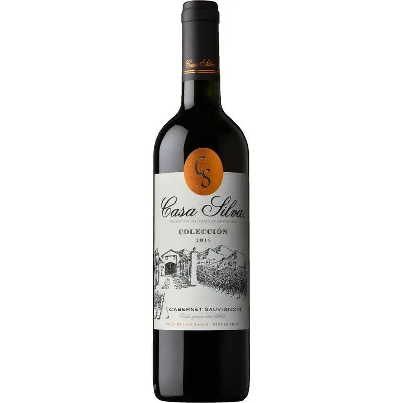 5x Vinho Chileno Casa Silva Colección Carbernet Sauvignon