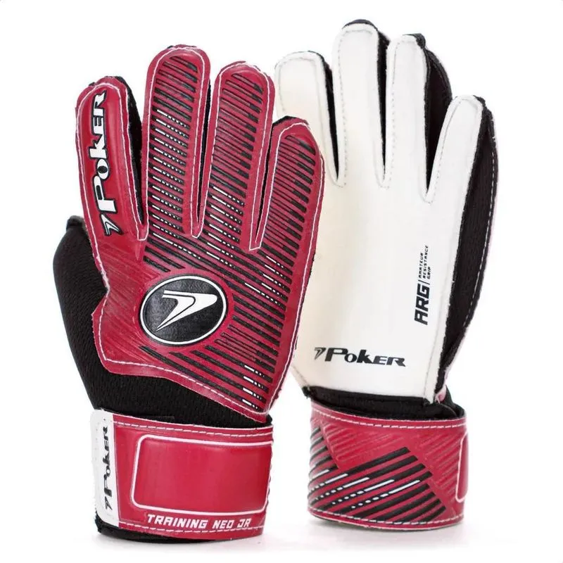 Luva De Goleiro Poker Focus Training Preto In Verde 7