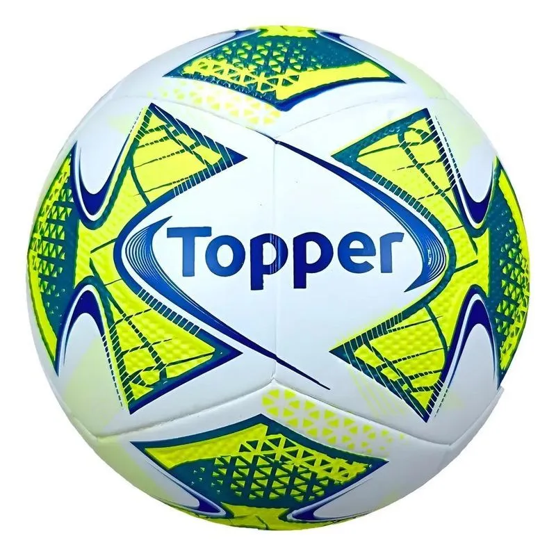 Bola De Futsal Oficial Topper Slick 22 Techfu Verde