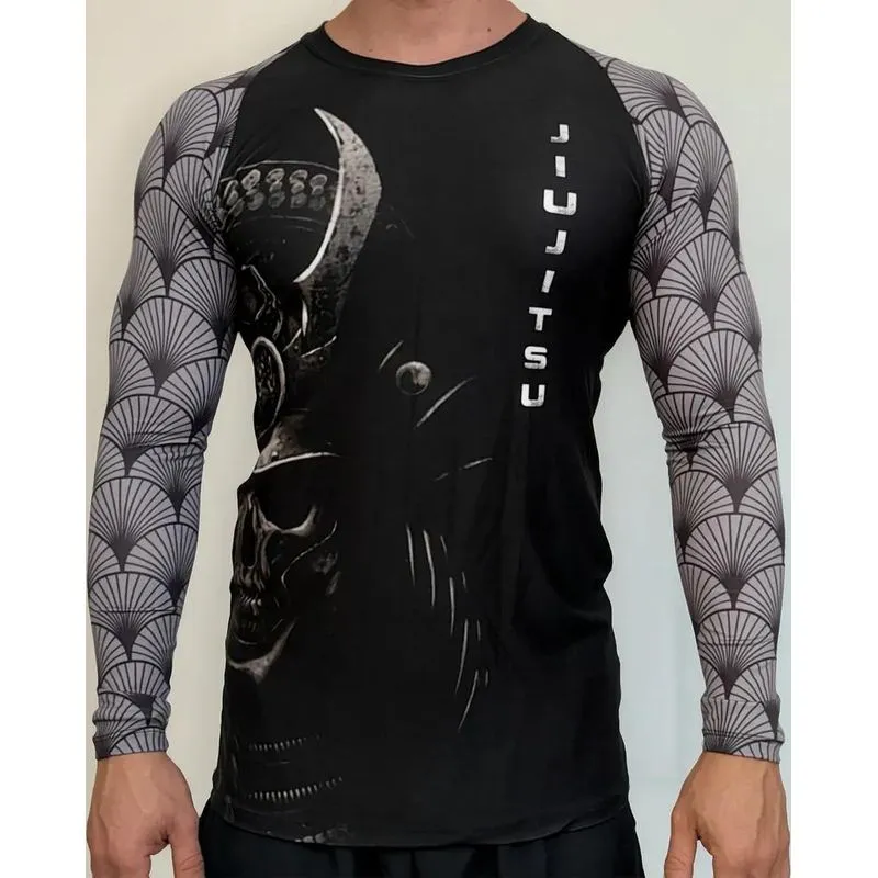 5x Rash Guard Samurai Masculina Atlética