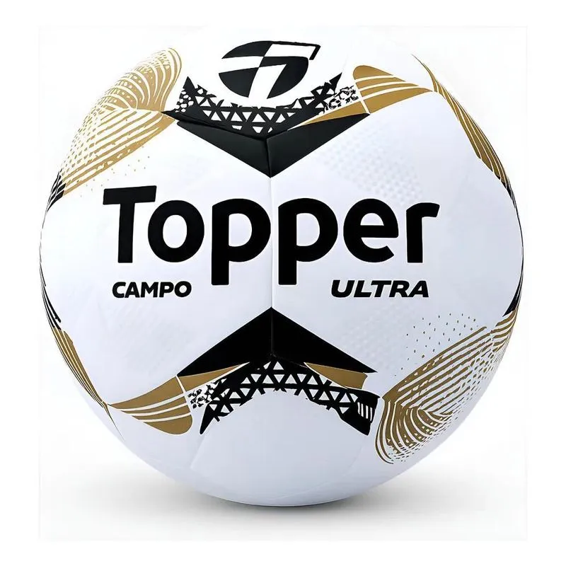 Bola De Futebol De Campo Topper Ultra Dupla Colagem Cor Dour