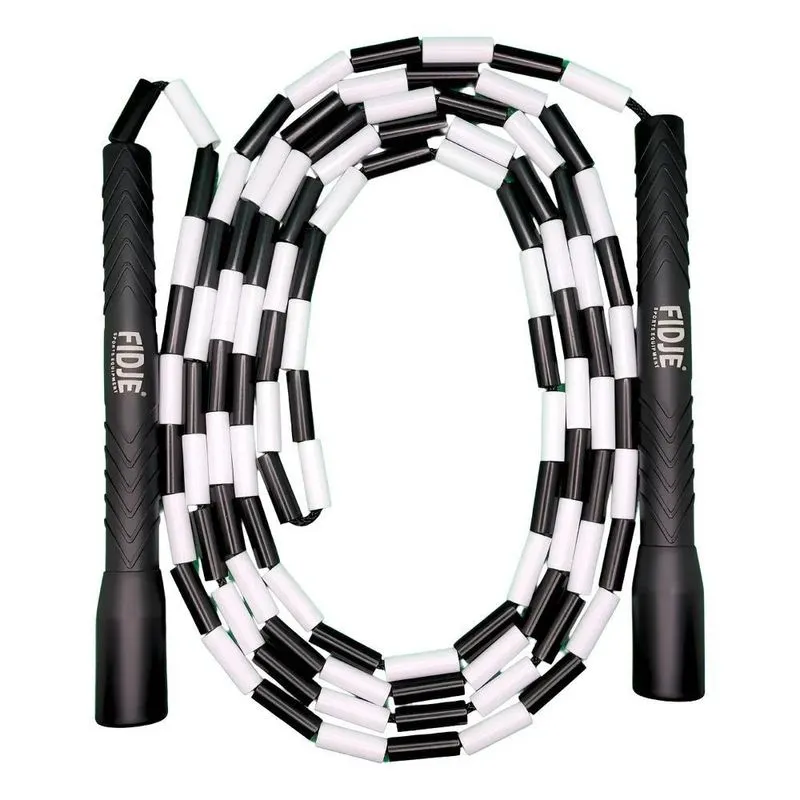 Corda Segmentada Corda De Pular Crossover Freestyle Cor Pret
