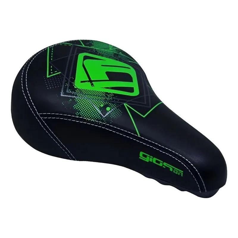 Banco Selim Gios Bmx Freeride Manobra Gi1109 Cores - Verde N