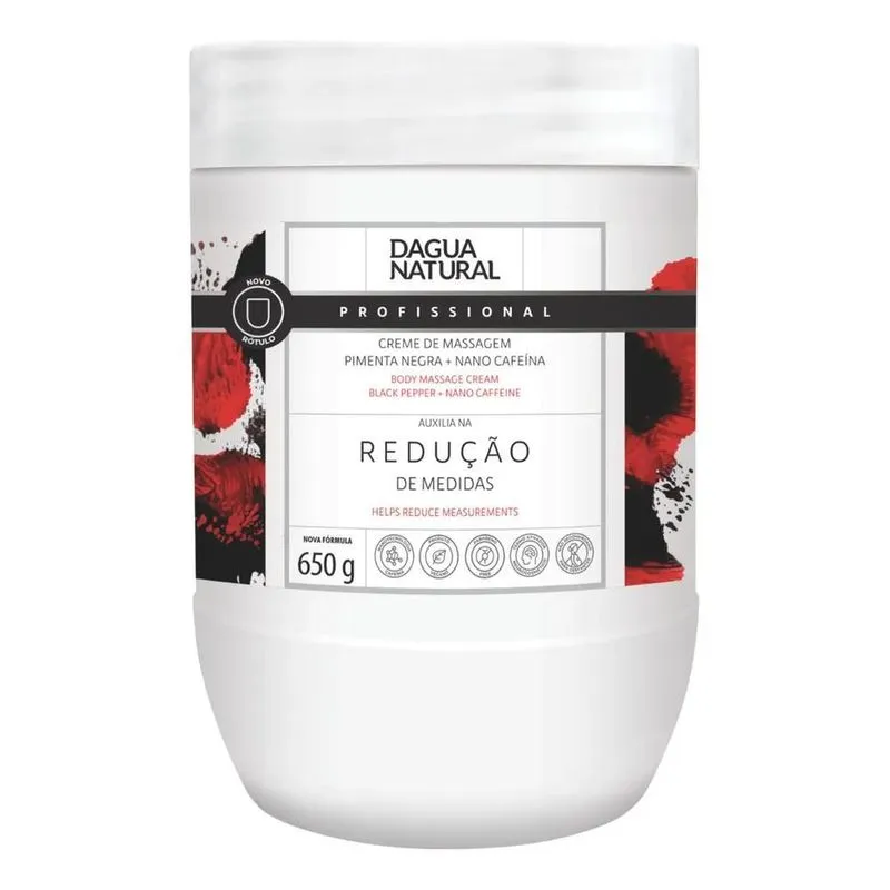 10x Creme Massagem Pimenta Negra Termoativo Natural Reduz M