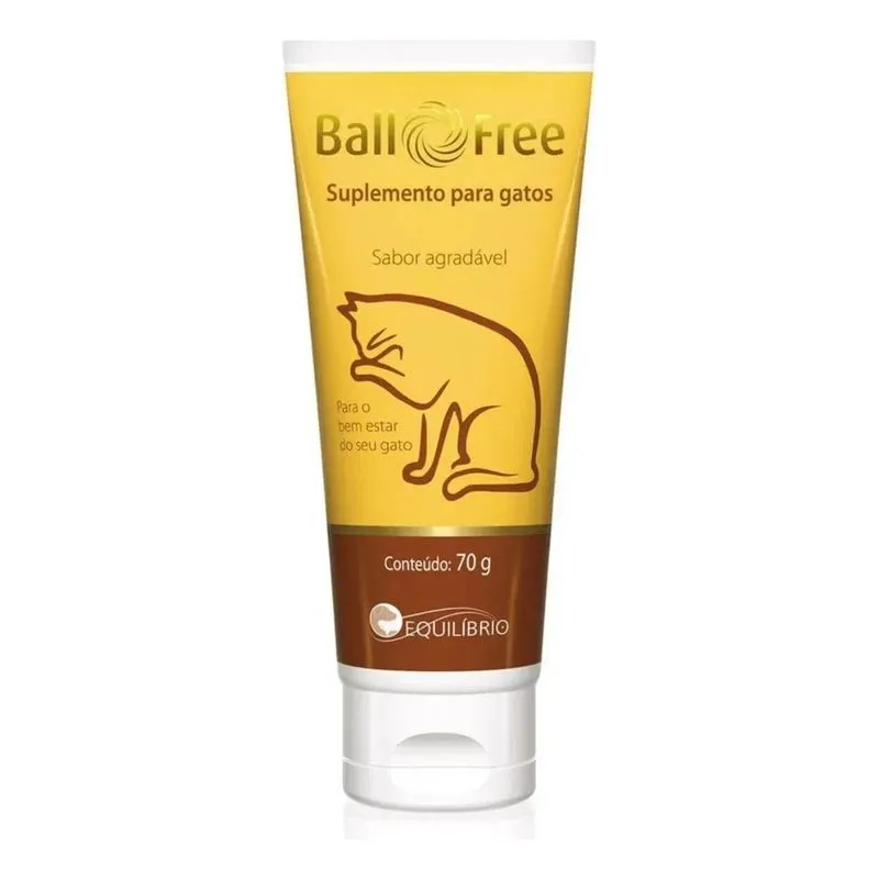 10x Ball Free 70 G Suplemento Alimentar Para Gatos Pasta Or